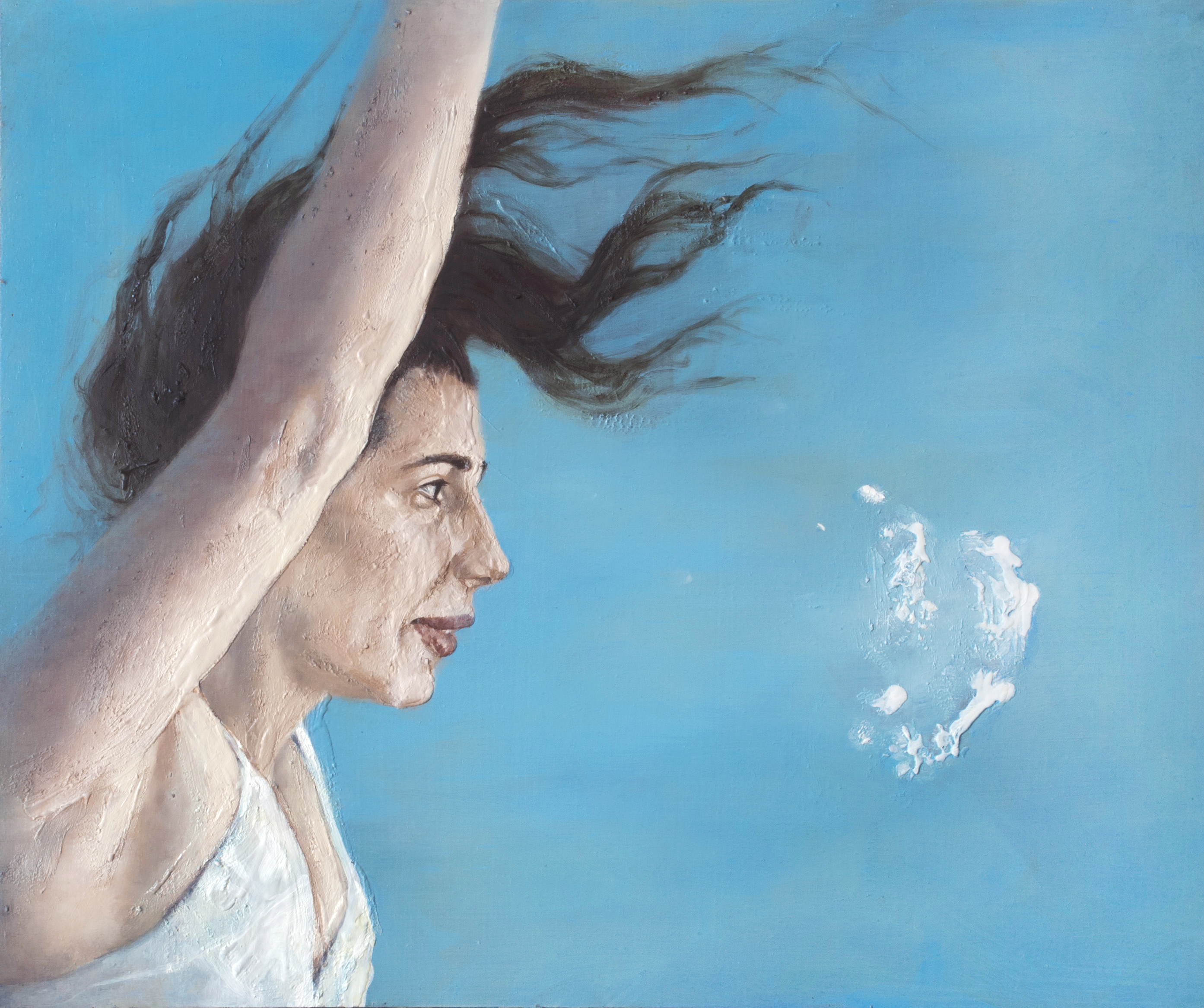Eugenia retrato de mujer bajo el agua